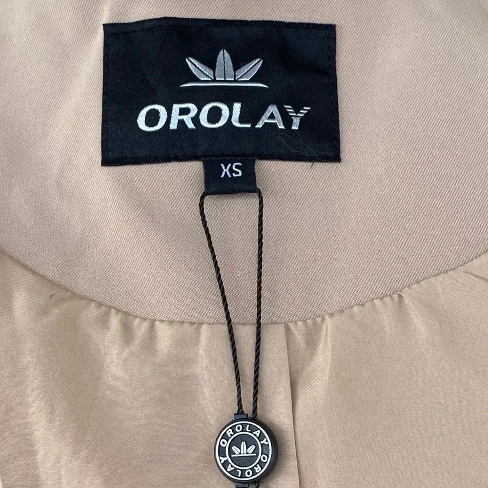 Orolay Women's Long Double Breasted Trench Coat - Picture 15 of 16